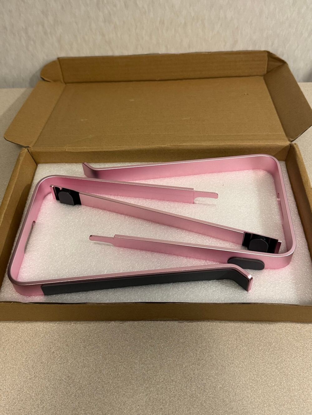 Soundance LS1 Aluminum Laptop Stand Ergonomic Riser Gold Pink Fits 10-15.6"